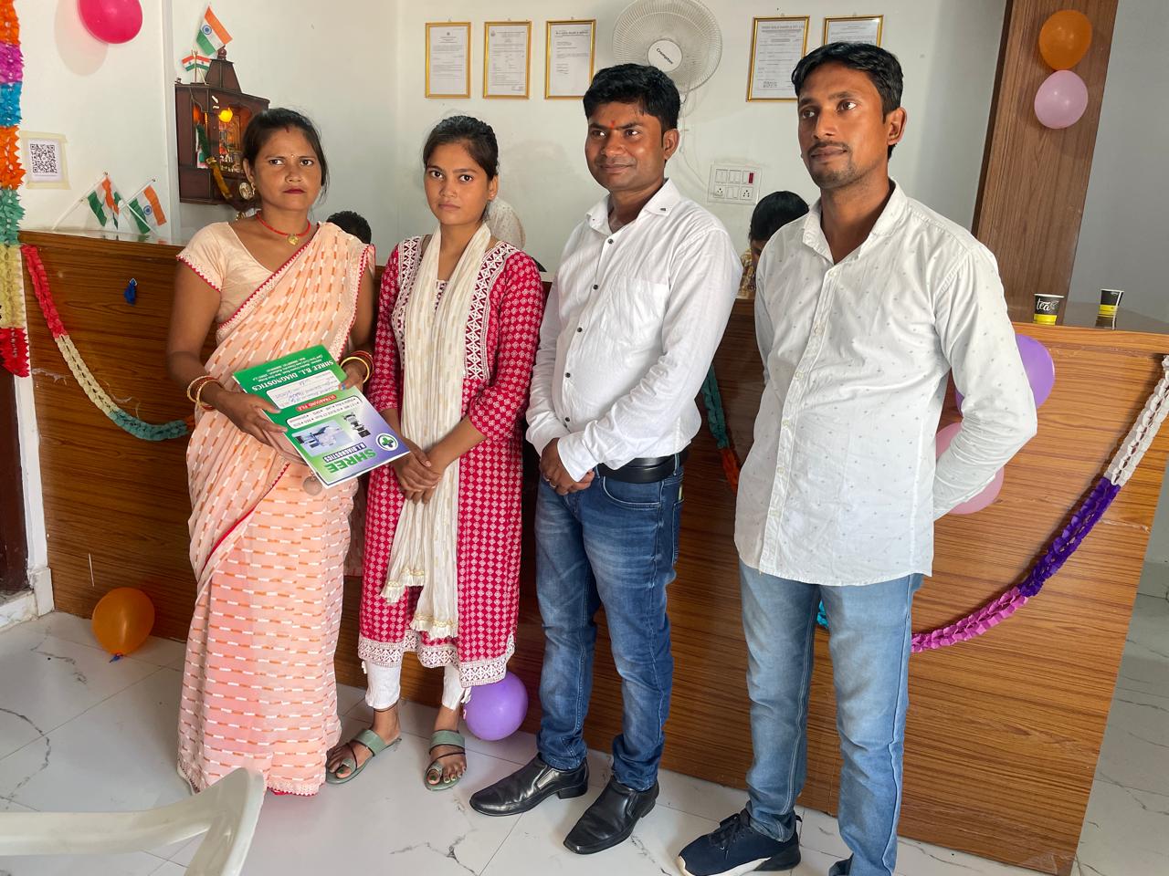 Dr. Bangali at his desk